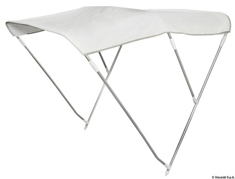 Osculati 46.908.23 - 3-Arc Foldable Bimini Ø 22 mm 200/210 cm White