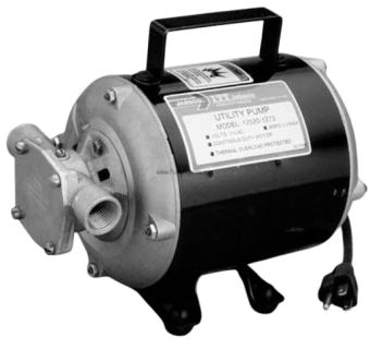 Jabsco 12520-1271 - Pump 1/4HP Tefc 1PH
