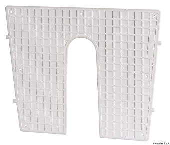 Osculati 47.763.93 - Stern Protection Plate White 430x350 mm