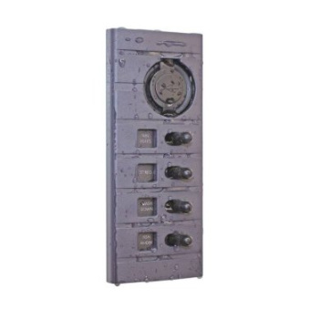 Plastimo 66993 - 4-way Switch Panel + USB