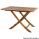 Osculati 71.305.70 - Foldable Teak Table 125x80 cm