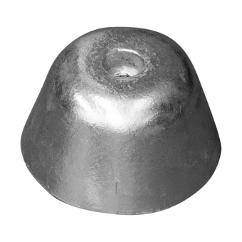 Tecnoseal Zinc Vetus Thruster Conical Propeller Nut Anode Ø75 × H47 mm