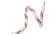 More Marine 064008RO Braided Line 8mm White/Red 100m Spool