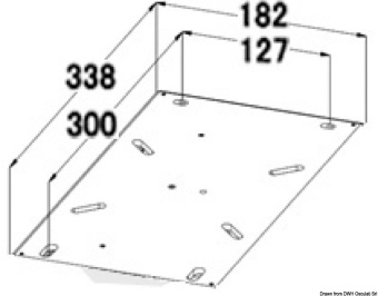 Osculati 48.410.01 - Anatomic Seat H54 RAL 9010