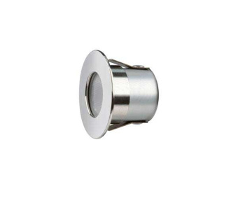 Quick Ely, Warm White Light, Stainless Steel 316 Polished, 40°, 1.5W