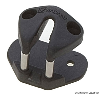 Viadana Pillar Fairlead for 3-8 mm Cam Cleat