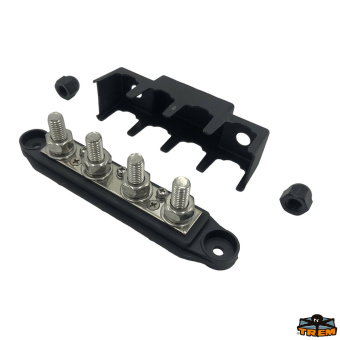 Trem L0614202 - Busbar For High Amperage Terminals Black