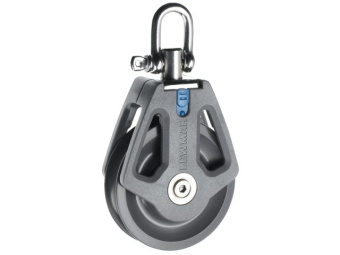 Lewmar 29926029BK - Synchro Block Single Aluminium 60mm