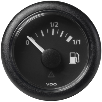 VDO A2C59514079 - ViewLine Fuel Level 90-4 Ohm Black 52mm