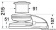 Spare Windlass Solenoid 1600W 12V for Lewmar C4/C5 - Osculati 02.590.03 Spare Windlass Solenoid 1600W 12V for Lewmar C4/C5 - Osculati 02.590.03