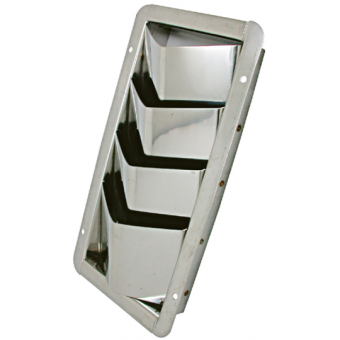 Stainless Steel Louver Vents 210X112 mm