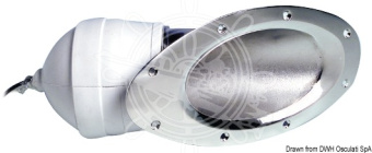 Osculati 13.258.24 - Pair Of Fairing Lights Built-In Model 24 V