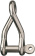 Ronstan RF631 Stainless Steel Twisted D Shackle, 3/8" Pin, Coined Head