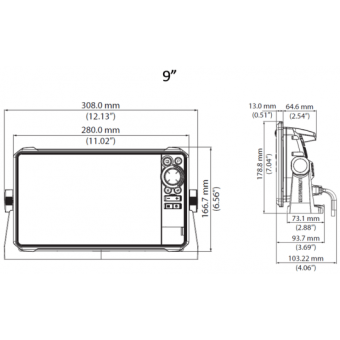 Lowrance HDS PRO 12 No Transducer