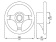 Ultraflex V45G Steering Wheel Grey 3 Spoke