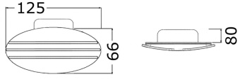 Osculati 21.102.05 - Flush Mount Foldable Horn