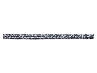 Talamex Allround Rope UHMWPE With Poyester Cover Black/White 5mm 50m