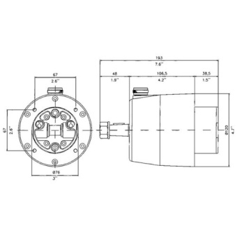 Allpa Helm Pump 27cc For GE50/T
