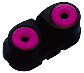 Allpa Nylon Ball Bearing Cam Cleat Without Eyestrap For Line Ø3-8mm, Hole Distance 26mm