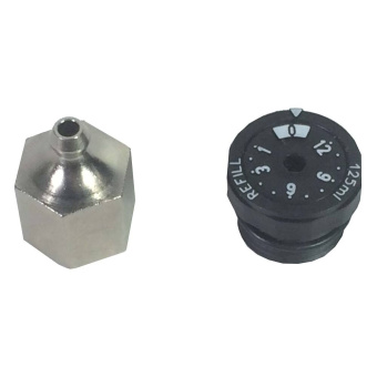 Hydraulic Filling Nipple for Self Filling, Simalube Grease Lubricator