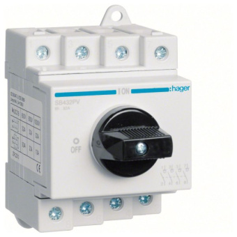 Hager Load Disconnector SB432PV