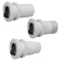 Nuova Rade 43251 - Thru-Hull Threaded Ø55mm With Non-Return Valve, White