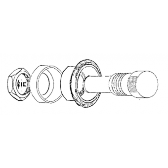 Foresti & Suardi 90° Tank’s Vent Fitting For Hose Ø 16 mm