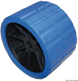 Osculati 02.029.15 - Swinging Side Roller, Blue Ø Hole 18.5 mm