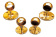 Foresti & Suardi Middle Fittings 30 mm Brass