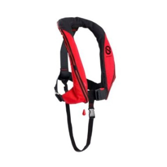 Ocean Safety Sport 170 N ADV Auto Without Harness Red / Carbon Black Inflatable Life Jacket