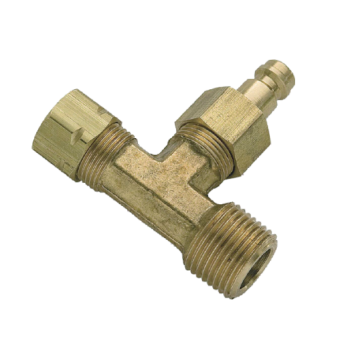 SeaStar HF5518 - Bleeder Tee Vert 3/8" Tube 3/8" NPT (Pack of 2)
