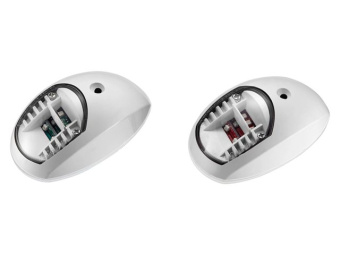 Talamex LED Navigation Sidelights Set (Starboard+Port) ABS White
