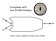 Rapid Marine PE25LPKIT-3-GY - Padeye Kit - Low Profile x 3, Grey