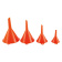 Funnel Set 50+75+95+115 mm Funnel Set 50+75+95+115 mm