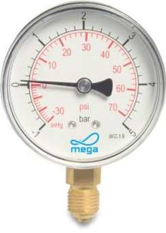Jabsco Manometer 0-4 Bar