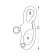 Ronstan RF6080 Fixed Snap Shackle 32mm