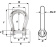 Wichard 1242 - Self-locking Bow Shackle Stainless Steel 5 mm