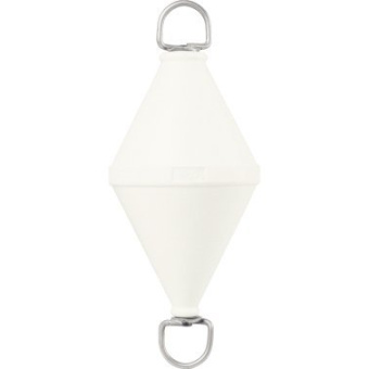 Plastimo 62270 - Mooring buoy with rod Ø 50cm, D50 X 103cm (white)