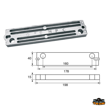 Trem L8245514 - Anode For Engines Mercury-Mercruiser