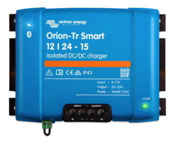 Victron Energy ORI122436120 - Orion-Tr Smart 12/24 15A Isolated DC-DC Charger