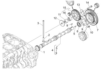 Nanni Diesel 970314924 - BEARING,ROLLER for N4.85 N4.100