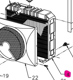 Northern Lights 145506630 - Radiator Assembly, Aluminum