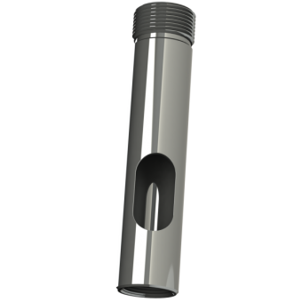 Chromium Antenna Adapter 1"-14 NF -> 1" BSP