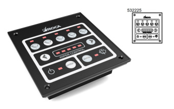 Roca 532225 - Wiper Control Panel 5 Motors CAN Bus
