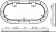 Osculati 19.510.22 - BOMAR Flagship Oval Hatch 216 x 444 mm