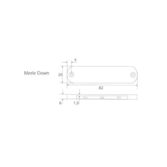Casolux Merle Down Courtesy Light White 10-30V