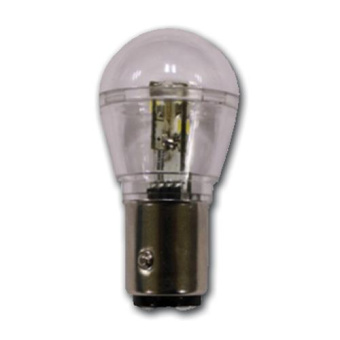 Hollex LED BA15S 10-30V/0.7W Warm White Dimmable 360°