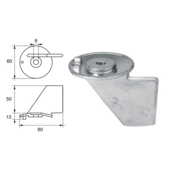 Bukh PRO L8144014 - Anode F/SUZUKI EngineS