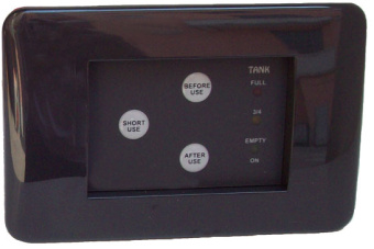 Allpa Electric Toilet Model 'Laguna Hydro-Vacuum', 24v/8a