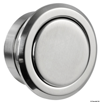 Osculati Push Button Knobs + Ring Ø25 mm 316 Stainless Steel